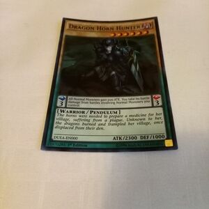 YU-GI-OH! Dragon Horn Hunter - DUEA-EN000 - 1st Edition - Super Rare